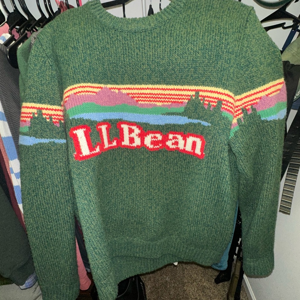 L.L. Bean Classic Ragg Wool Sweater